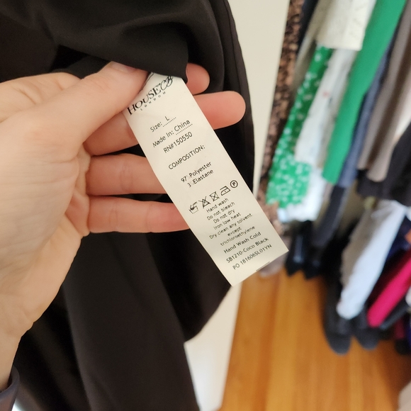 House of CB Black Satin Dress - Picture 13 of 16